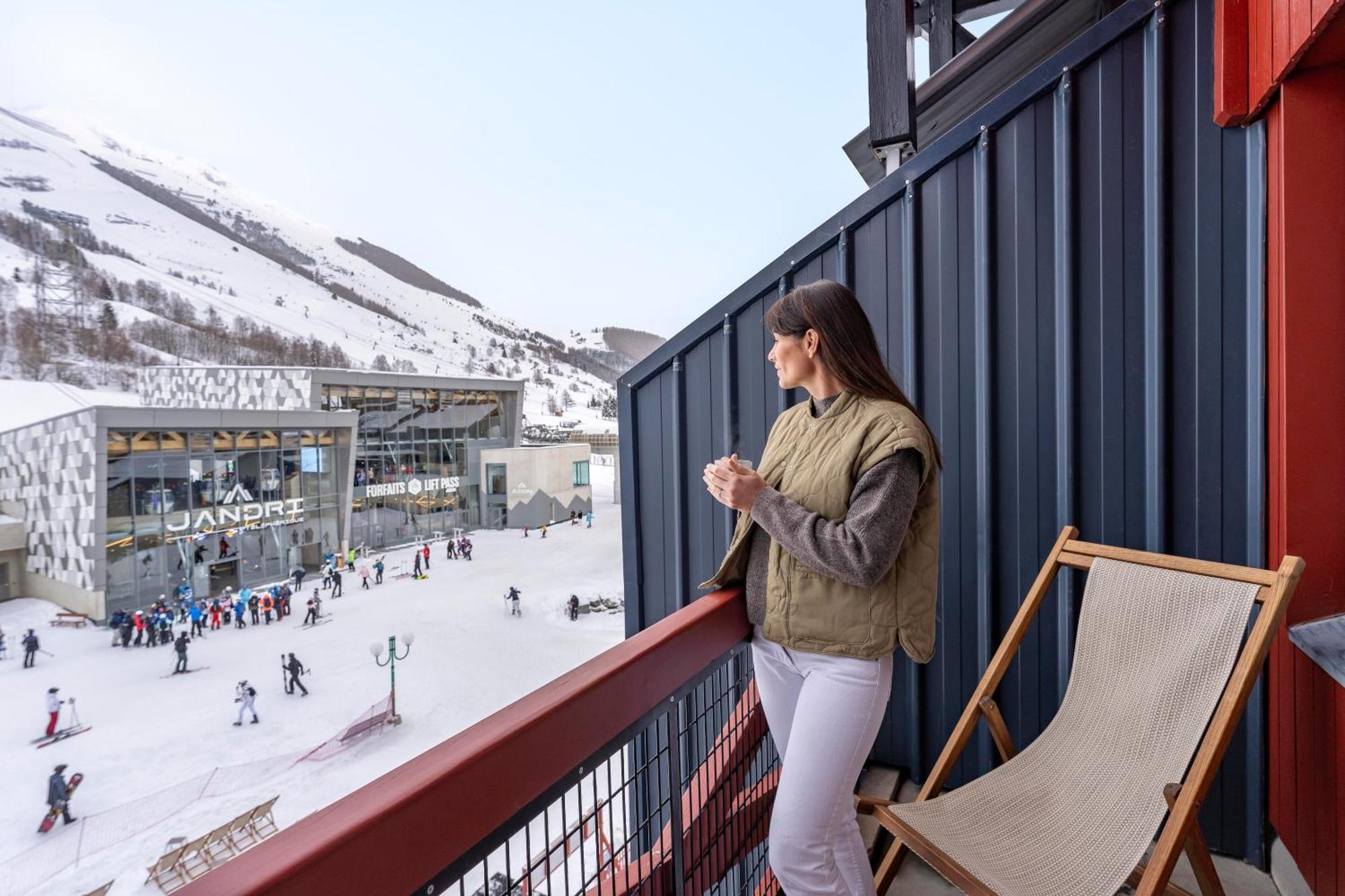 Hotel Les 2 Alpes L'Oree Des Pistes Les Deux Alpes Buitenkant foto